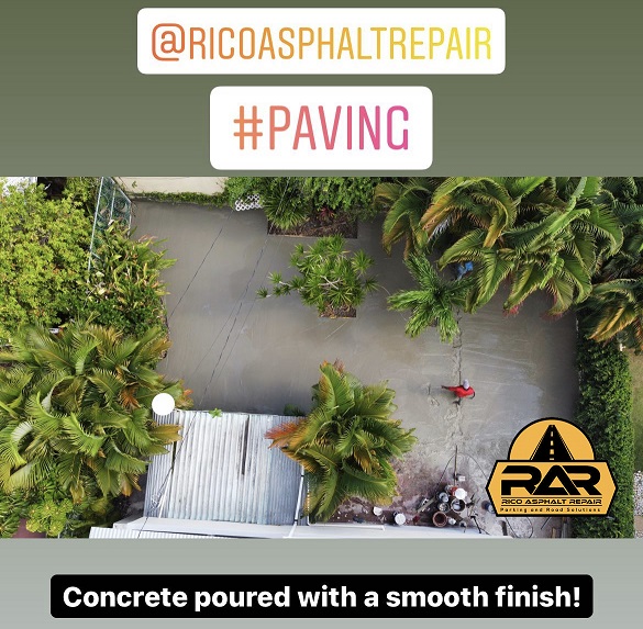 ISLA VERDE -RESIDENTIAL DRIVEWAY / CONCRETE BACK YARD